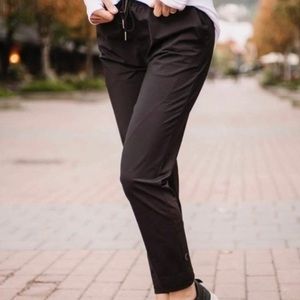 Zyia Active Everywhere Pants Womens XL Black Lightweight Travel Casual Lounge